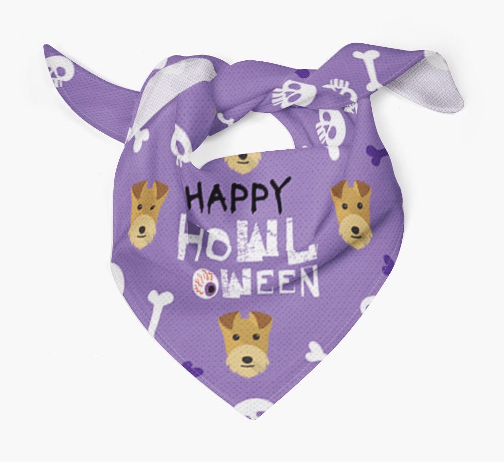 'Happy Howloween - Personalized {breedFullName} Bandana