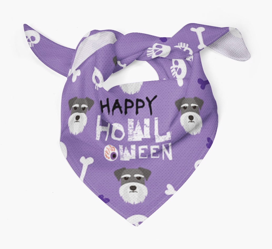 'Happy Howloween - Personalized {breedFullName} Bandana