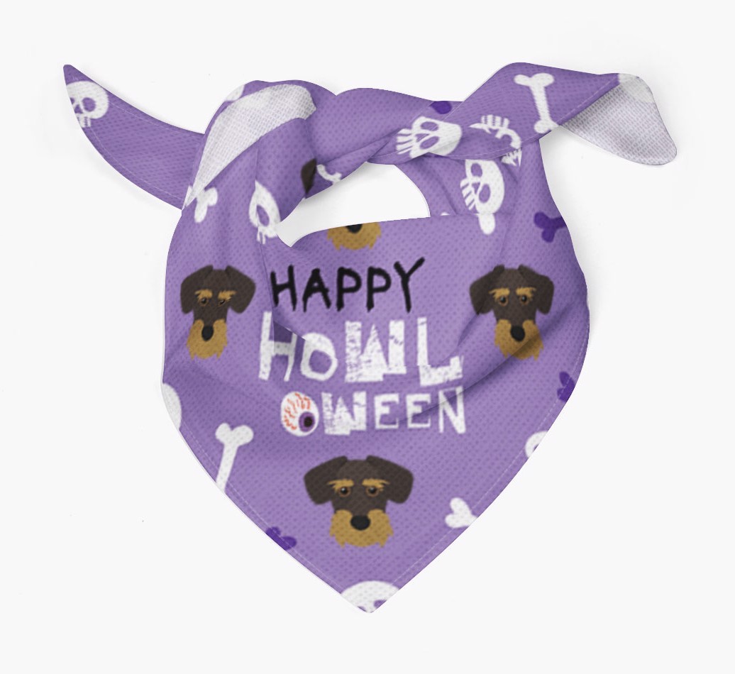 'Happy Howloween - Personalized {breedFullName} Bandana