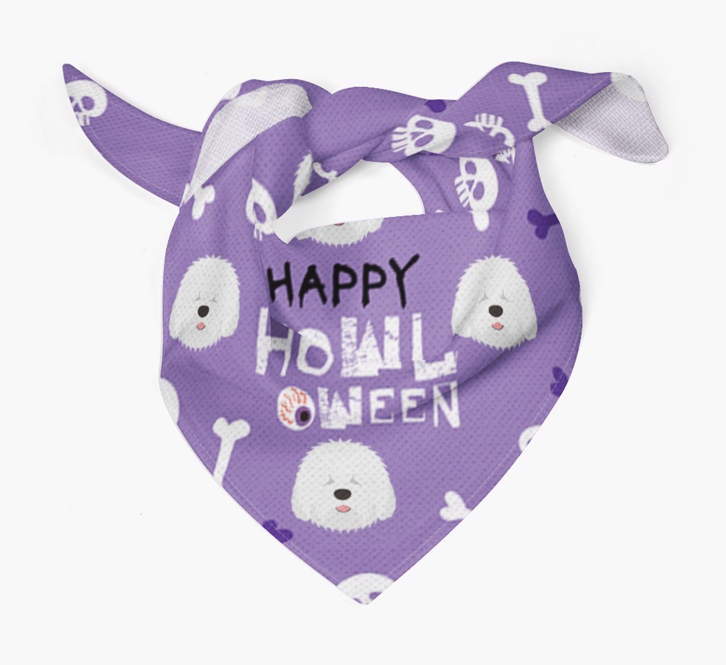 'Happy Howloween - Personalized {breedFullName} Bandana