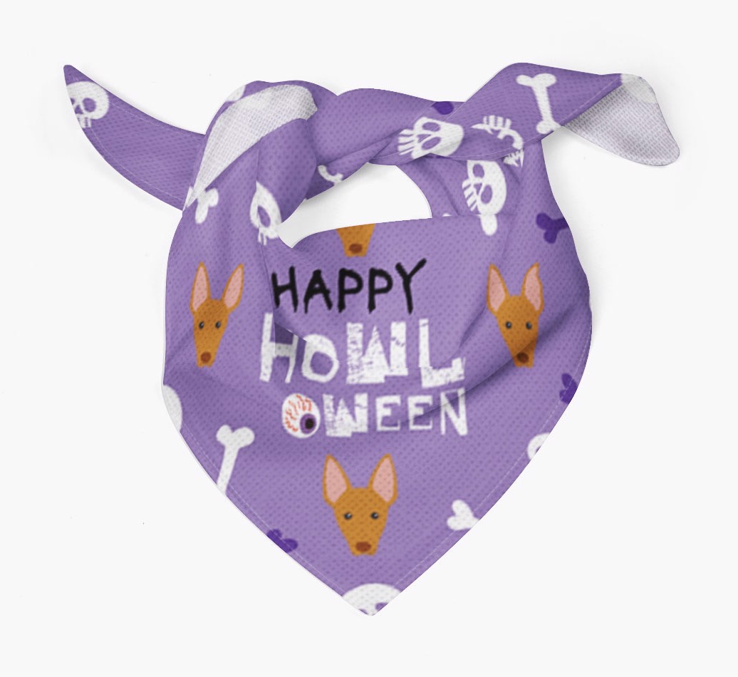 'Happy Howloween - Personalized {breedFullName} Bandana