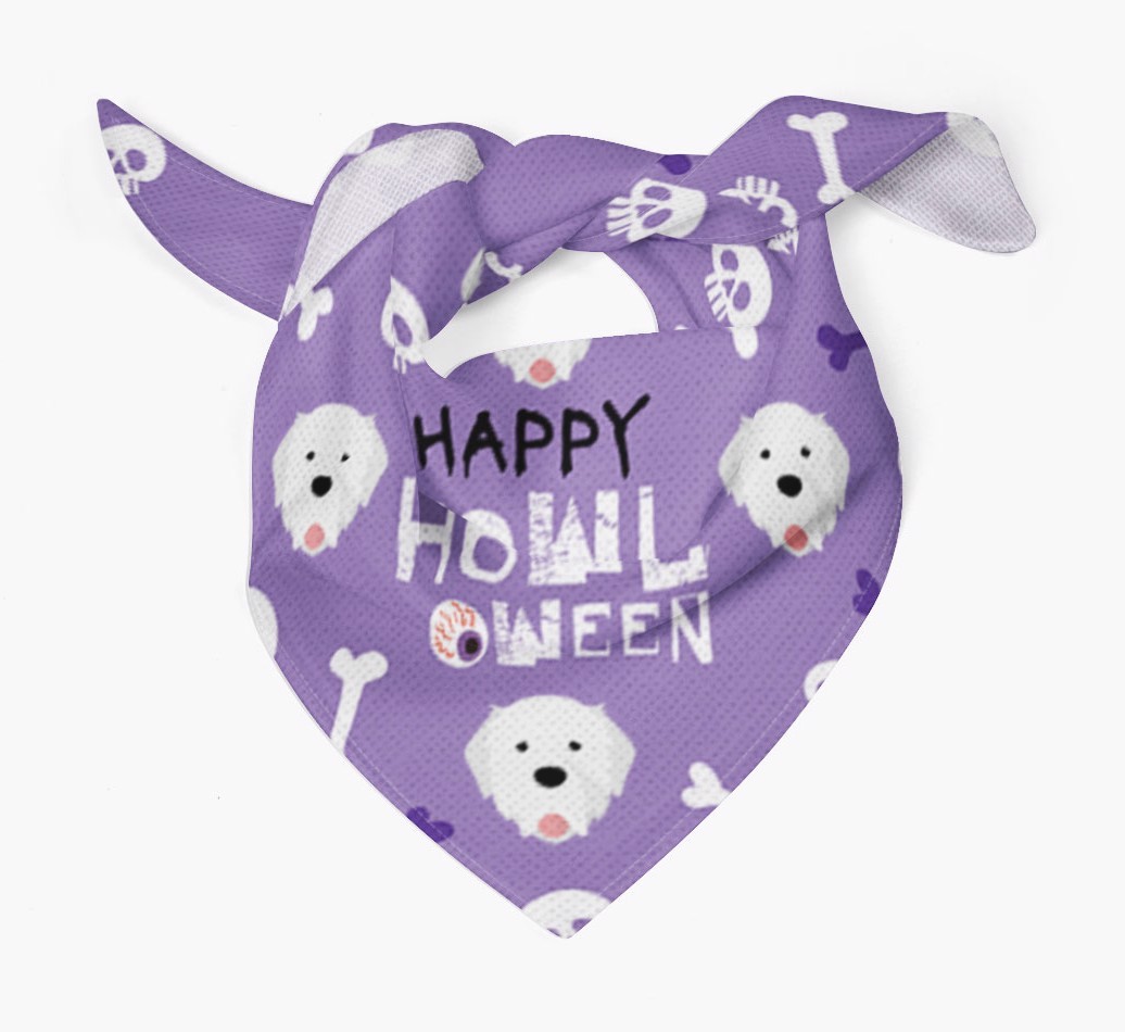 'Happy Howloween - Personalized {breedFullName} Bandana