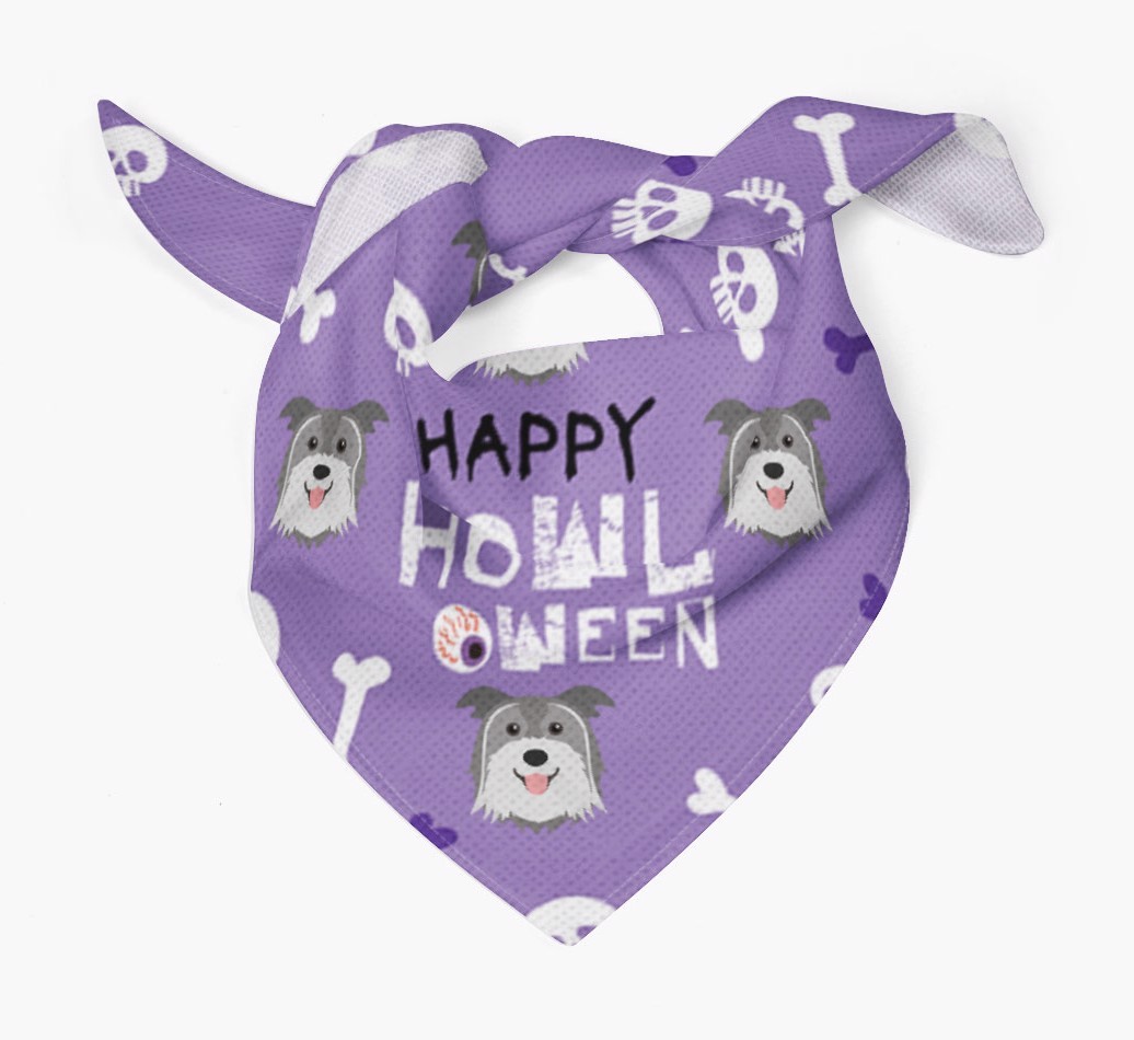 'Happy Howloween - Personalized {breedFullName} Bandana