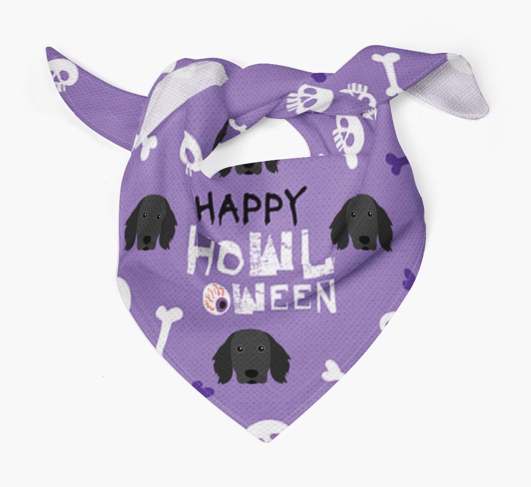 'Happy Howloween - Personalized {breedFullName} Bandana
