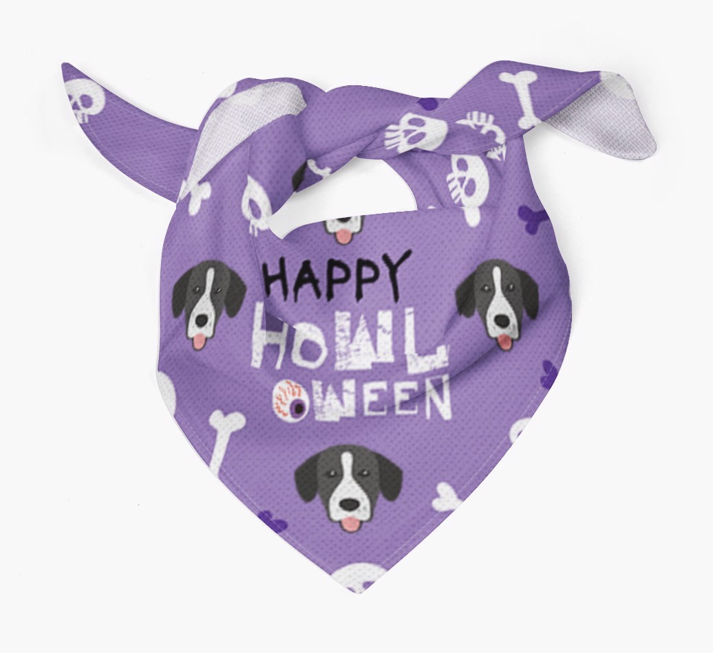 'Happy Howloween - Personalized {breedFullName} Bandana