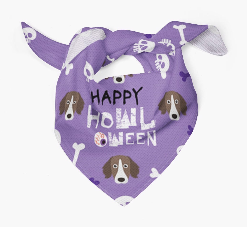 'Happy Howloween - Personalized {breedFullName} Bandana