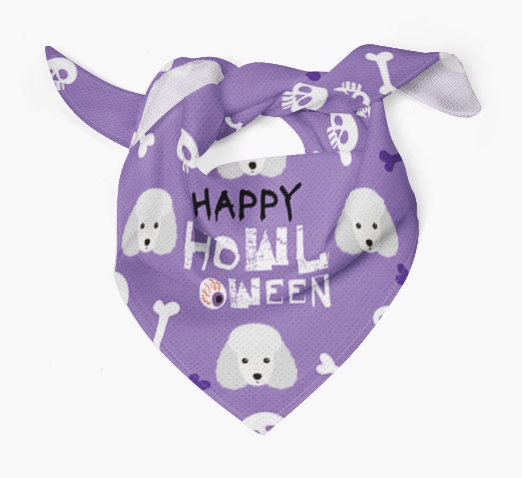 'Happy Howloween - Personalized {breedFullName} Bandana