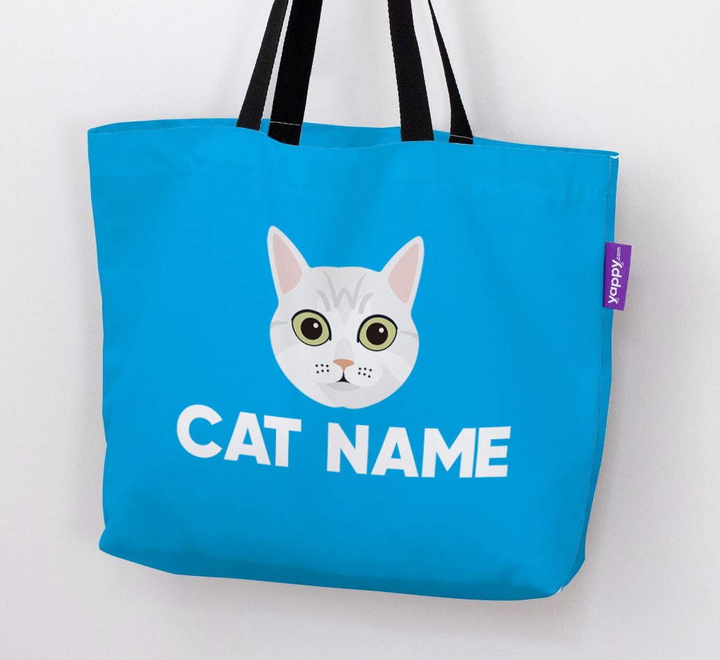 '{breedFullName} Icon & Name' - Personalised Canvas Bag