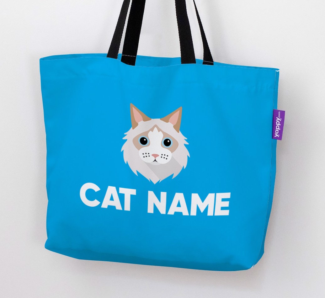 '{breedFullName} Icon & Name' - Personalised Canvas Bag