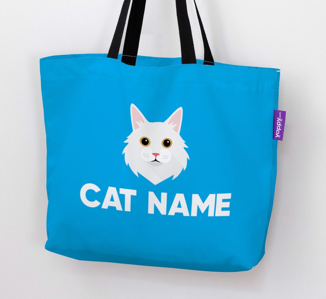 '{breedFullName} Icon & Name' - Personalised Canvas Bag