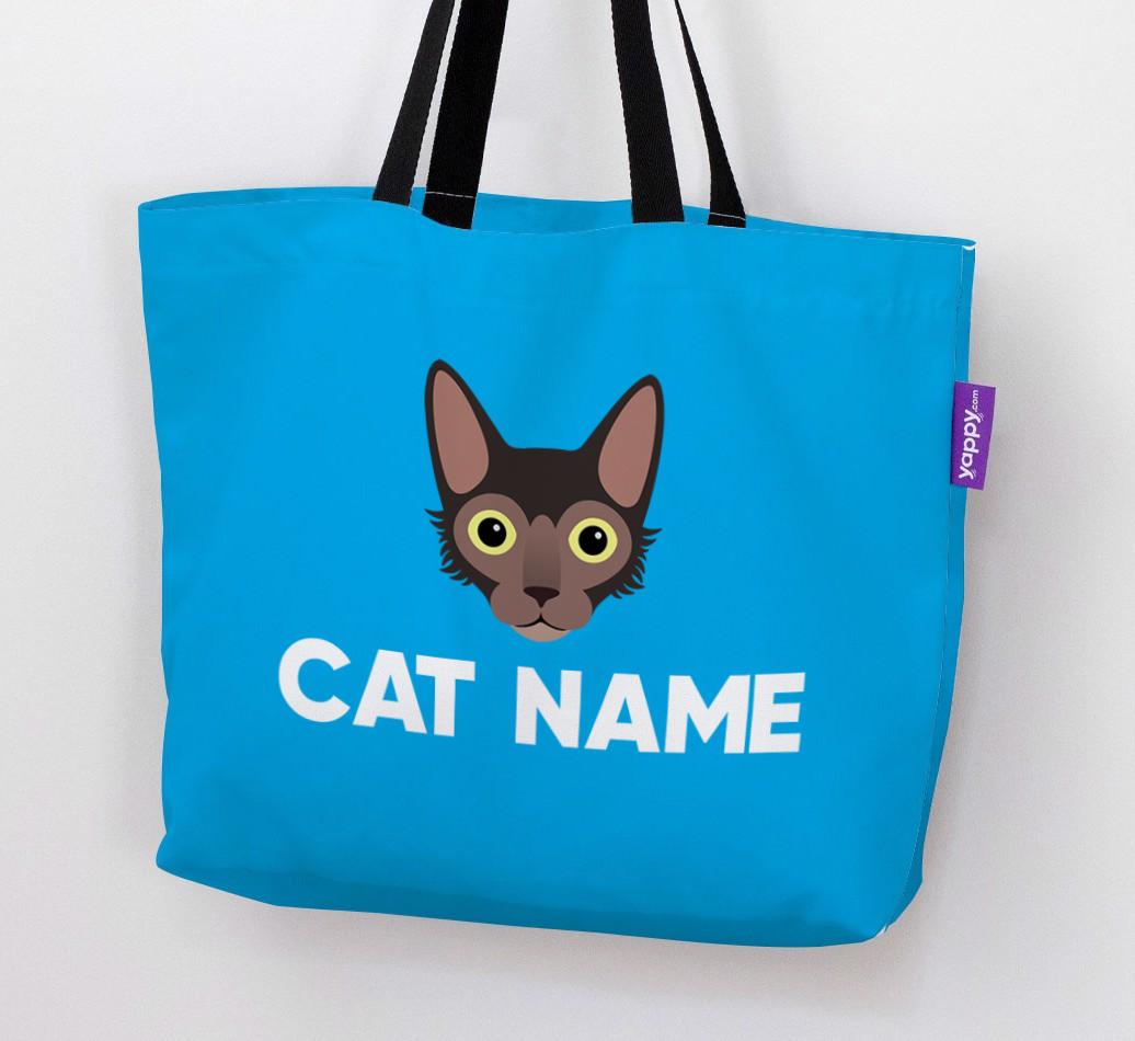 '{breedFullName} Icon & Name' - Personalized Canvas Bag