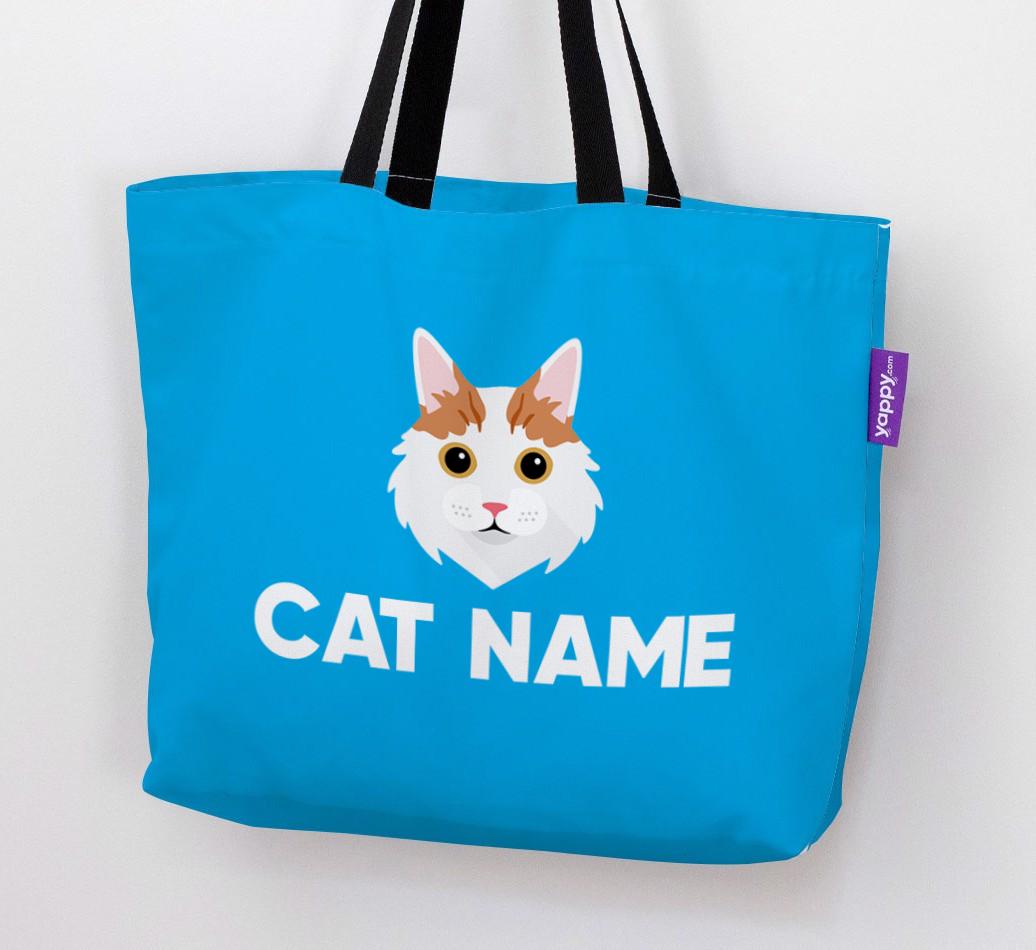 '{breedFullName} Icon & Name' - Personalized Canvas Bag