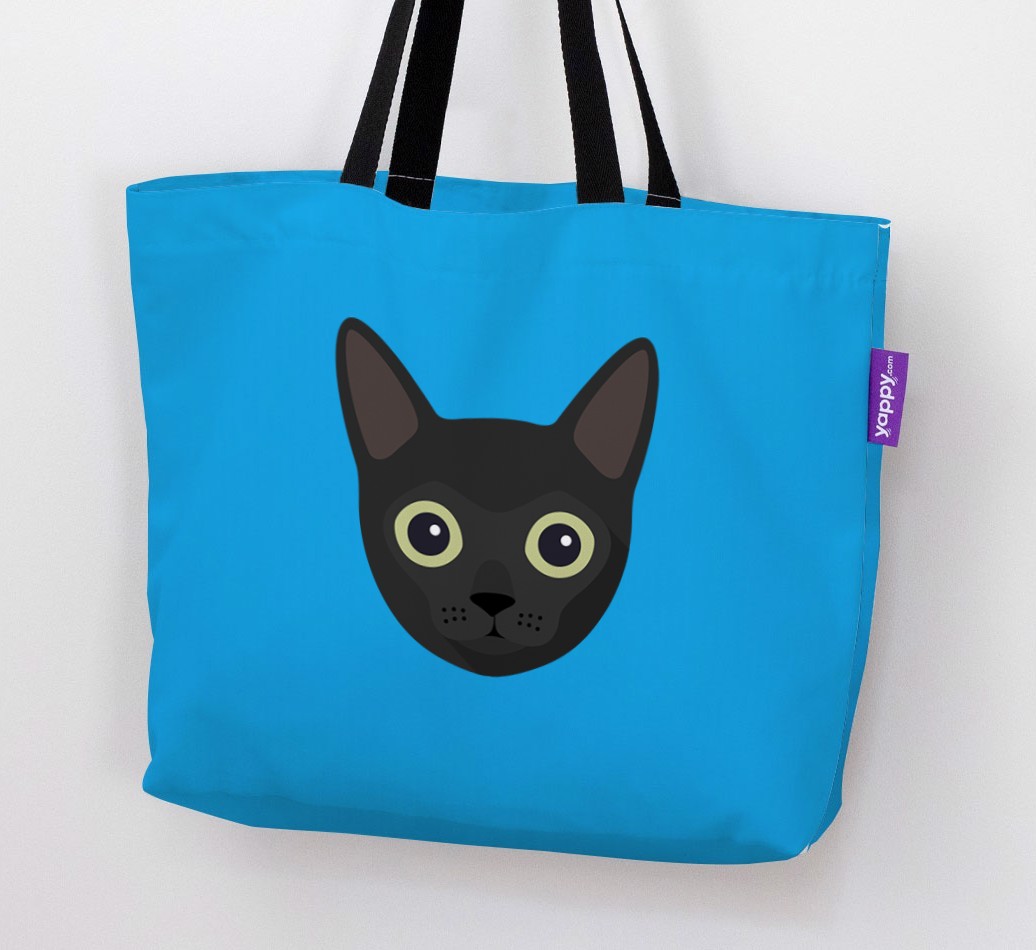 {breedCommonName} Icon: Personalised Canvas Bag