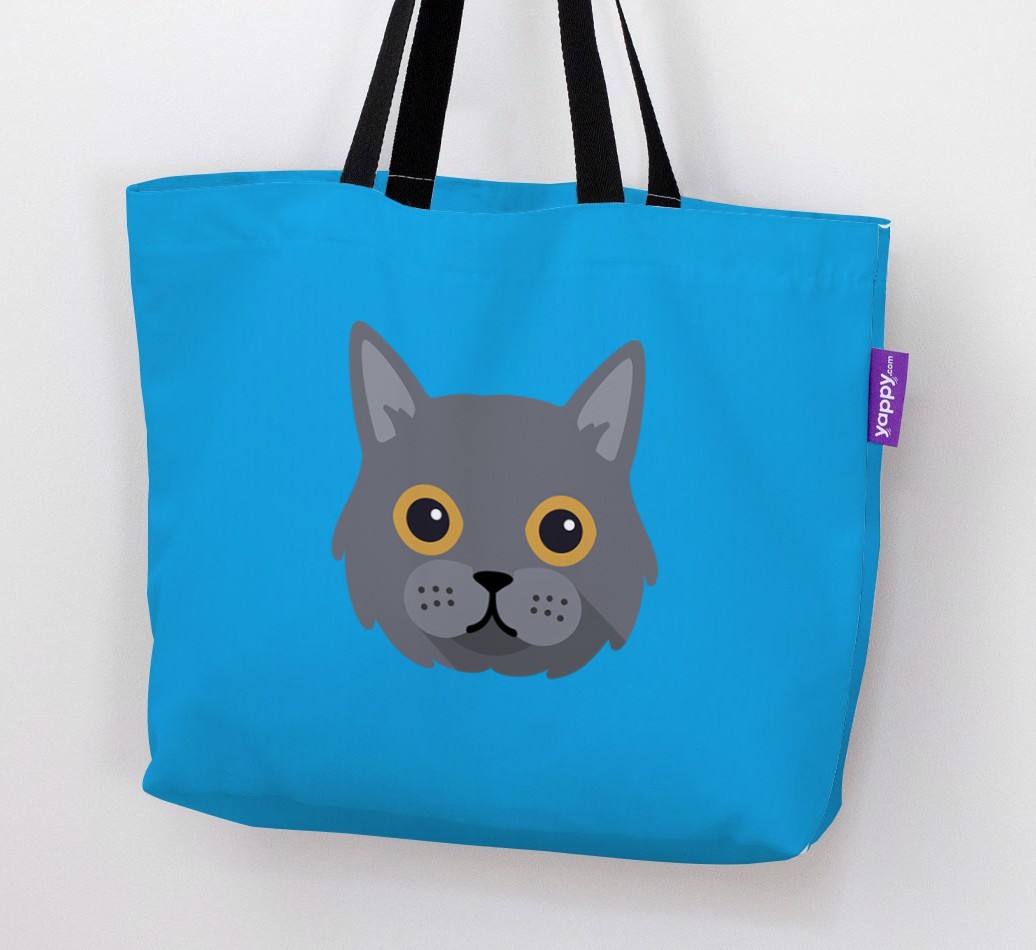 {breedCommonName} Icon: Personalised Canvas Bag