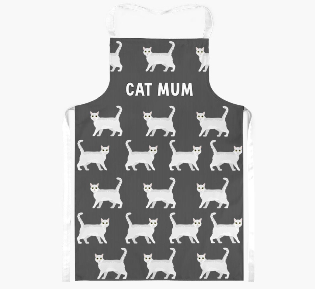 Cat Mum: Personalised {breedShortName} Apron