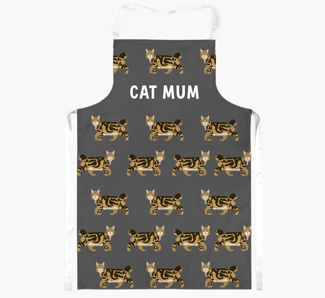 Cat Mum: Personalised {breedShortName} Apron