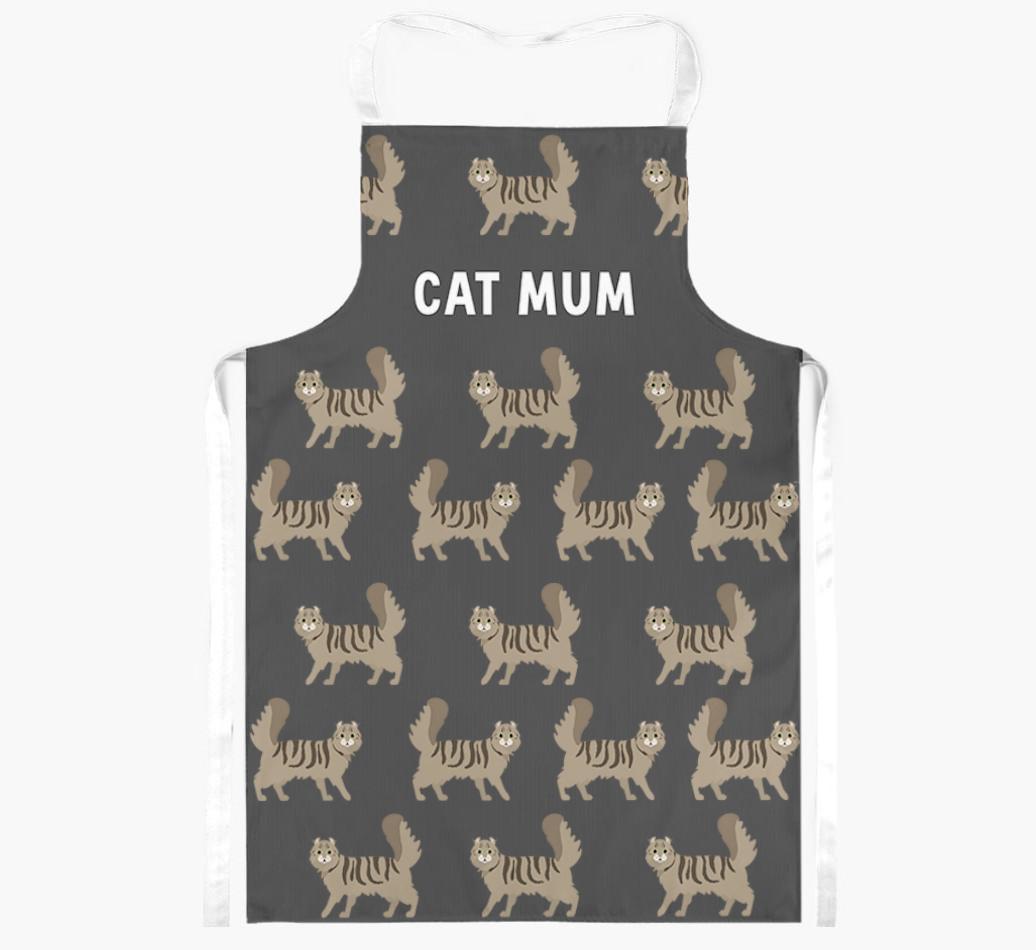 Cat Mum: Personalised {breedShortName} Apron