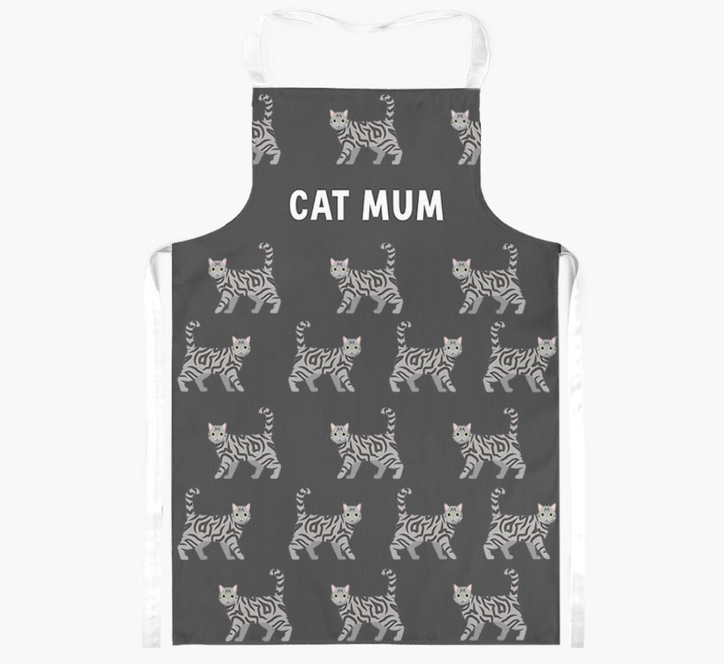Cat Mum: Personalised {breedShortName} Apron