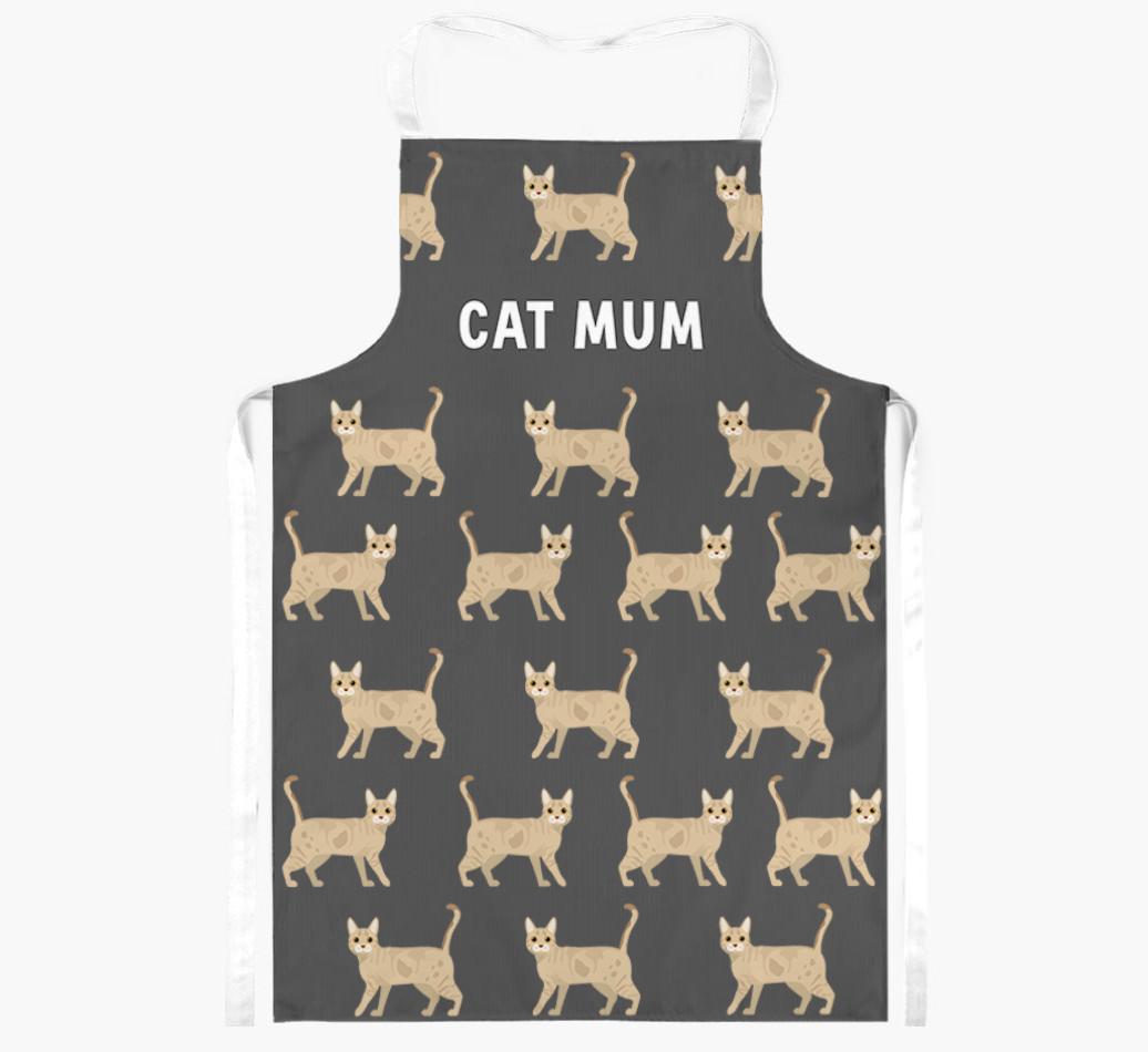 Cat Mum: Personalised {breedShortName} Apron