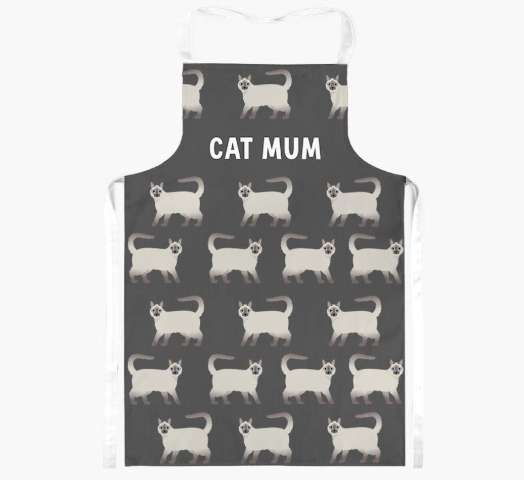 Cat Mum: Personalised {breedShortName} Apron