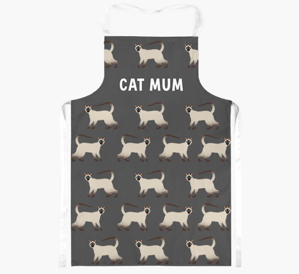Cat Mum: Personalised {breedShortName} Apron