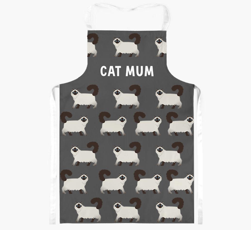 Cat Mum: Personalised {breedShortName} Apron