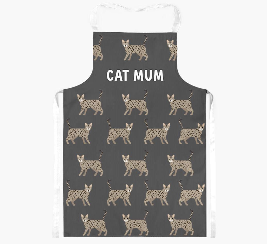 Cat Mum: Personalised {breedShortName} Apron