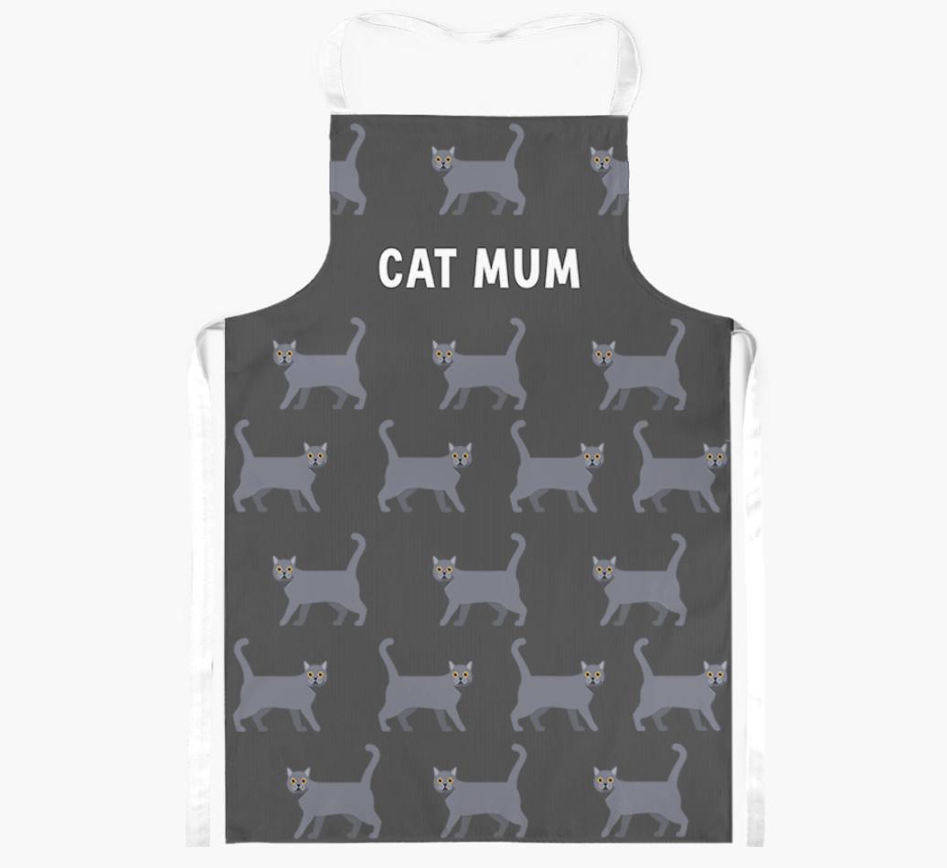 Cat Mum: Personalised {breedShortName} Apron