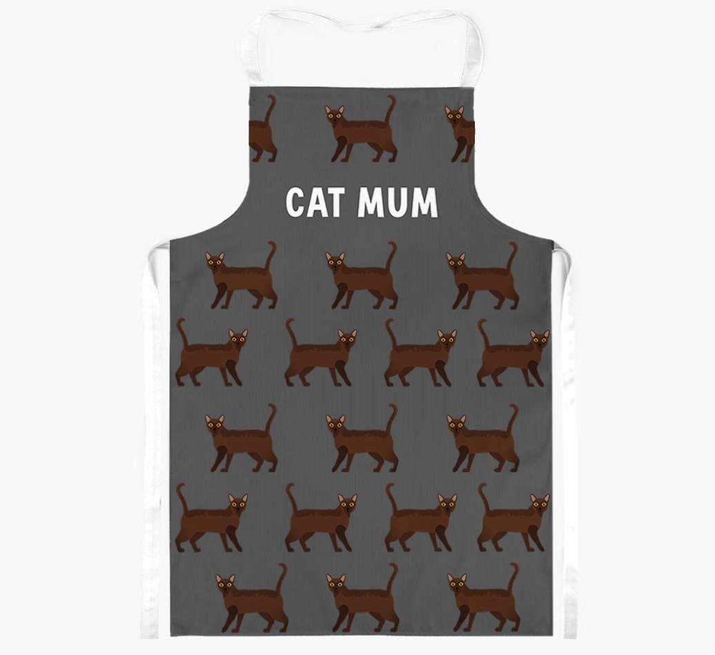 Cat Mum: Personalised {breedShortName} Apron