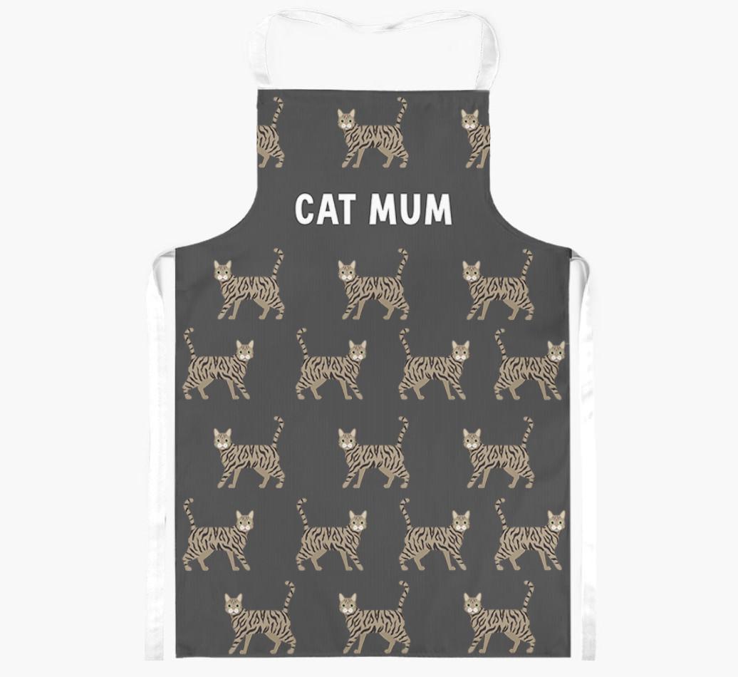 Cat Mum: Personalised {breedShortName} Apron