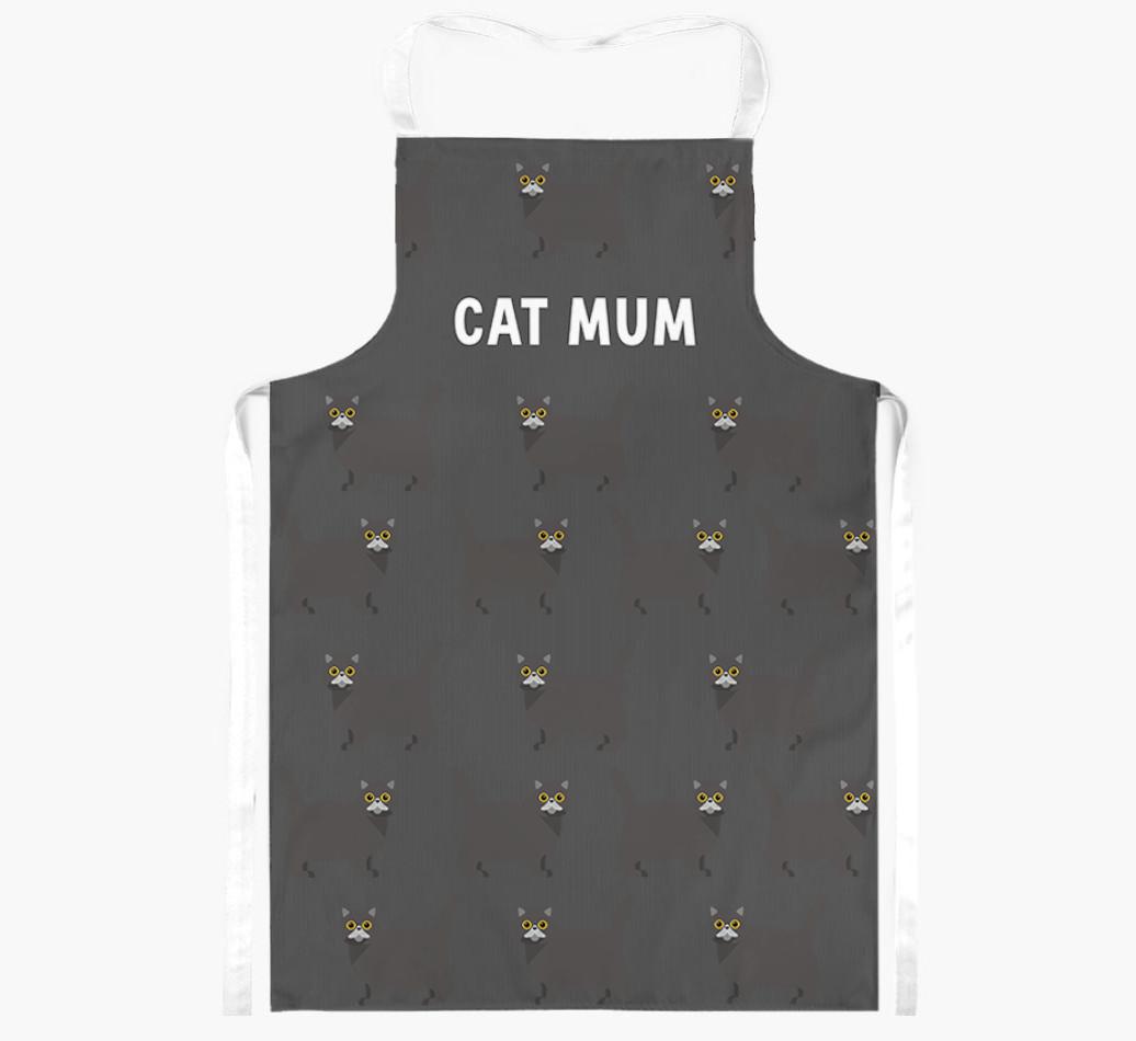 Cat Mum: Personalised {breedShortName} Apron