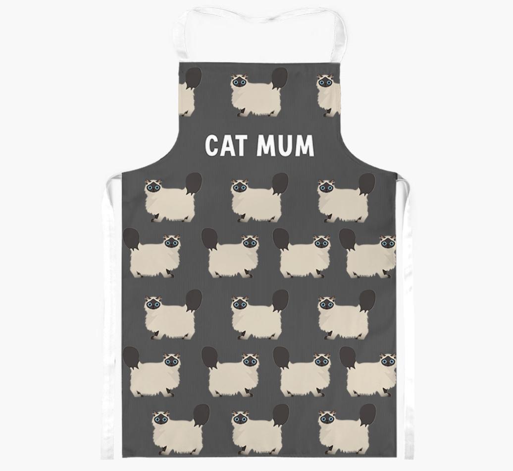 Cat Mum: Personalised {breedShortName} Apron