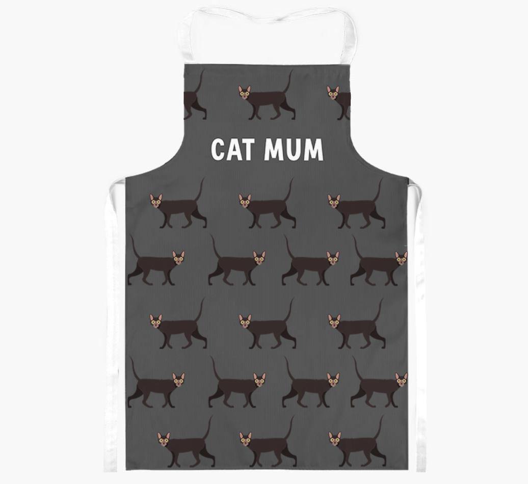 Cat Mum: Personalised {breedShortName} Apron