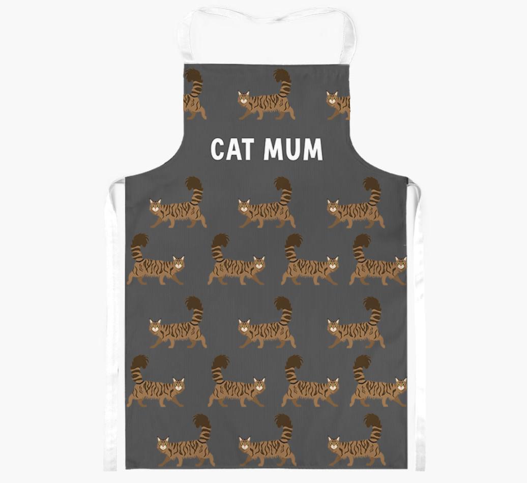 Cat Mum: Personalised {breedShortName} Apron