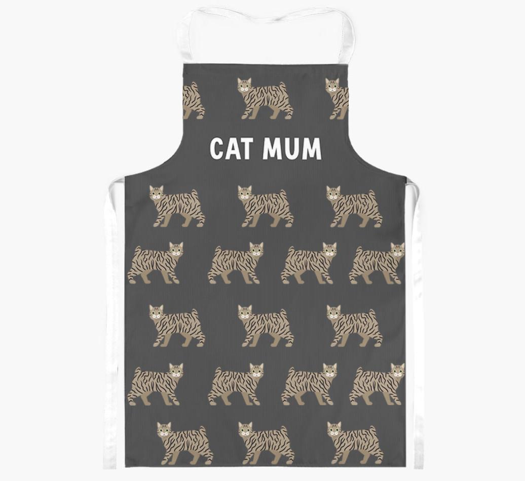Cat Mum: Personalised {breedShortName} Apron