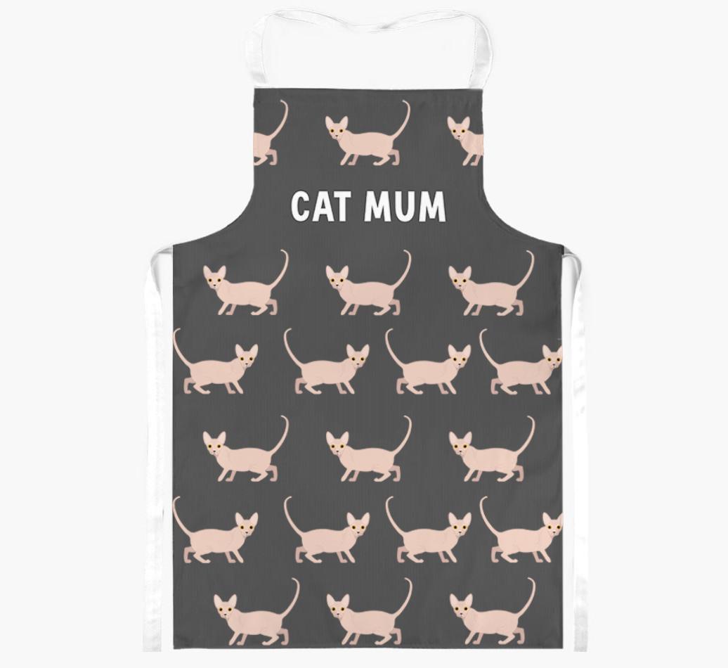 Cat Mum: Personalised {breedShortName} Apron