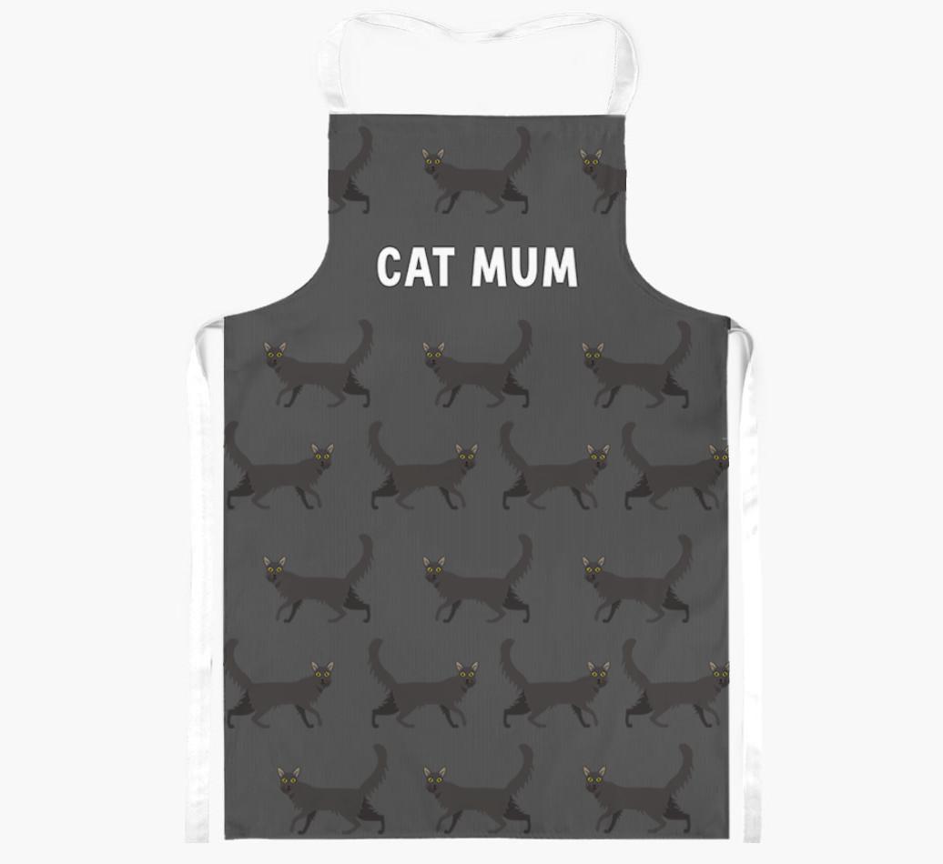 Cat Mum: Personalised {breedShortName} Apron