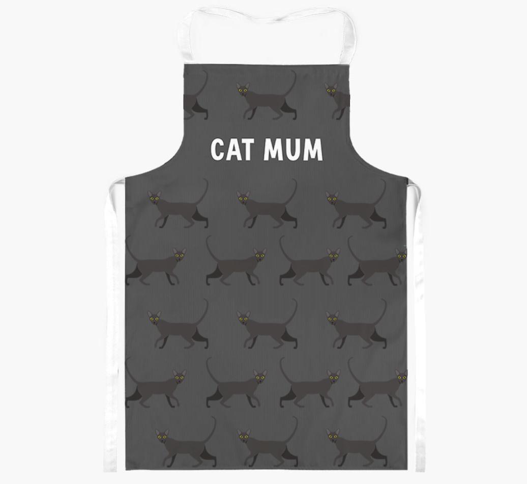 Cat Mum: Personalised {breedShortName} Apron