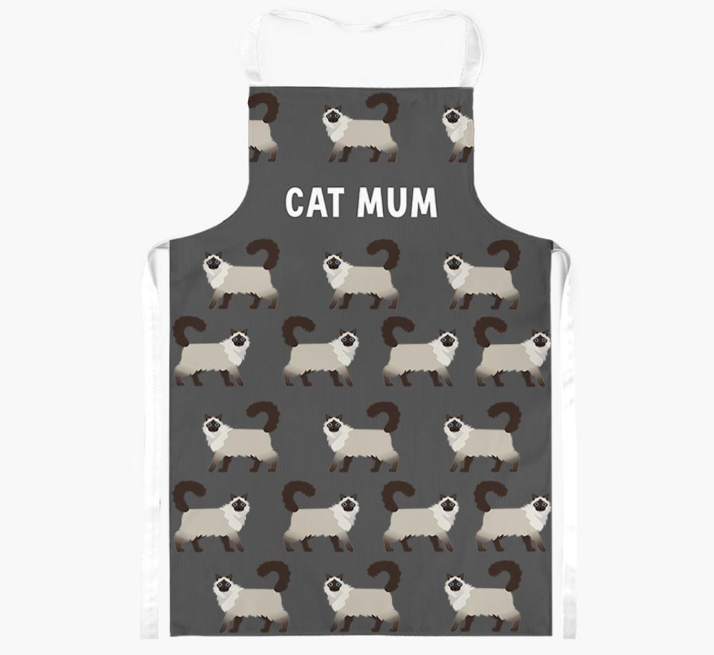 Cat Mum: Personalised {breedShortName} Apron