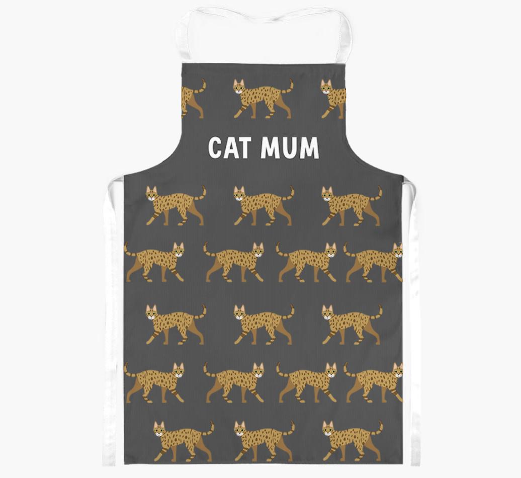 Cat Mum: Personalised {breedShortName} Apron