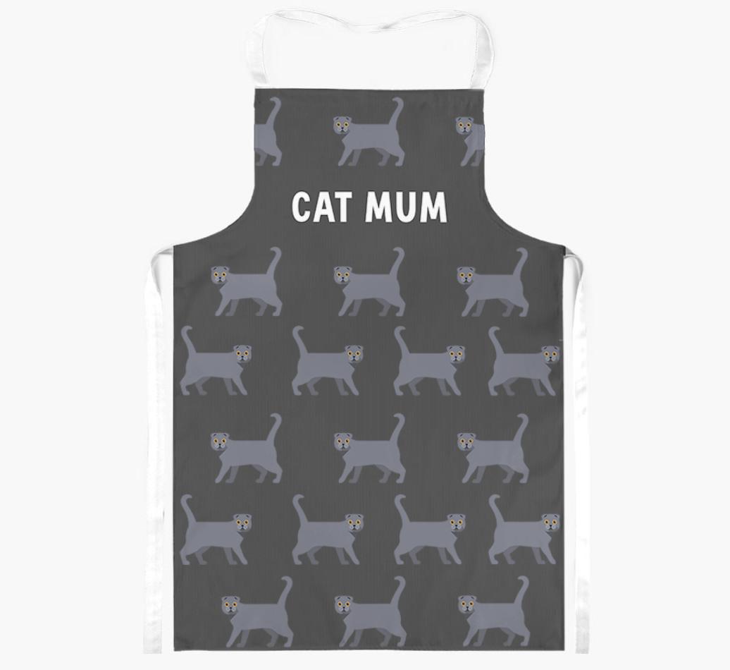 Cat Mum: Personalised {breedShortName} Apron