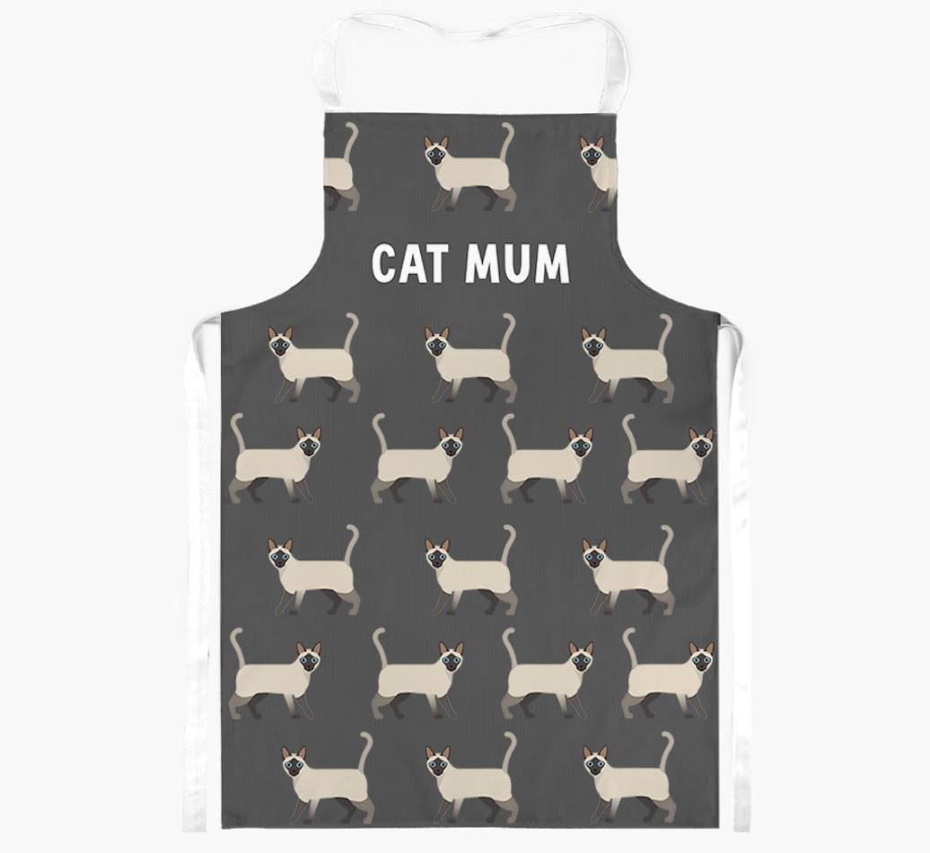 Cat Mum: Personalised {breedShortName} Apron