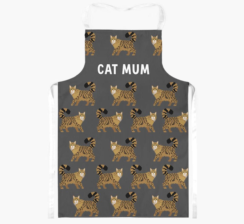Cat Mum: Personalised {breedShortName} Apron