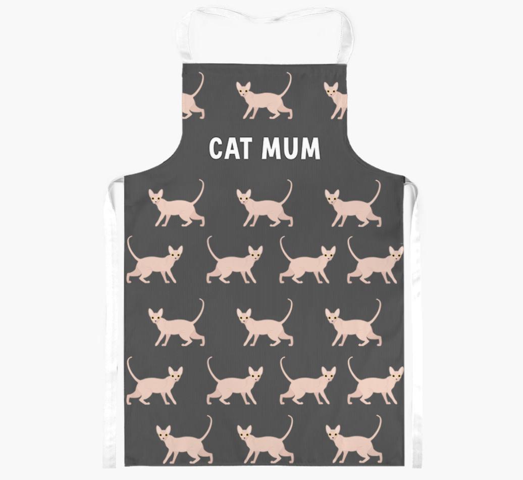 Cat Mum: Personalised {breedShortName} Apron