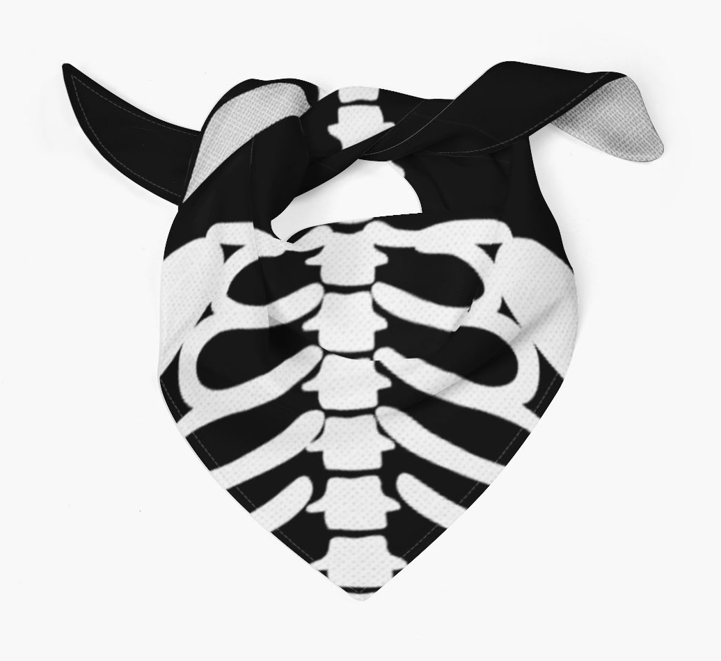 Skeleton Design - Personalized {breedFullName} Bandana