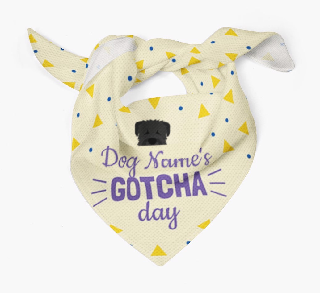 'Gotcha Day' - Personalised {breedFullName} Bandana