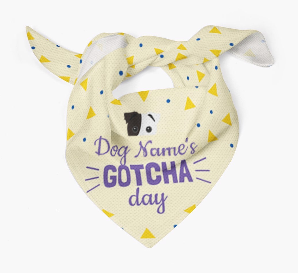 'Gotcha Day' - Personalised {breedFullName} Bandana