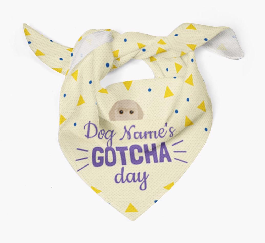 'Gotcha Day' - Personalized {breedFullName} Bandana