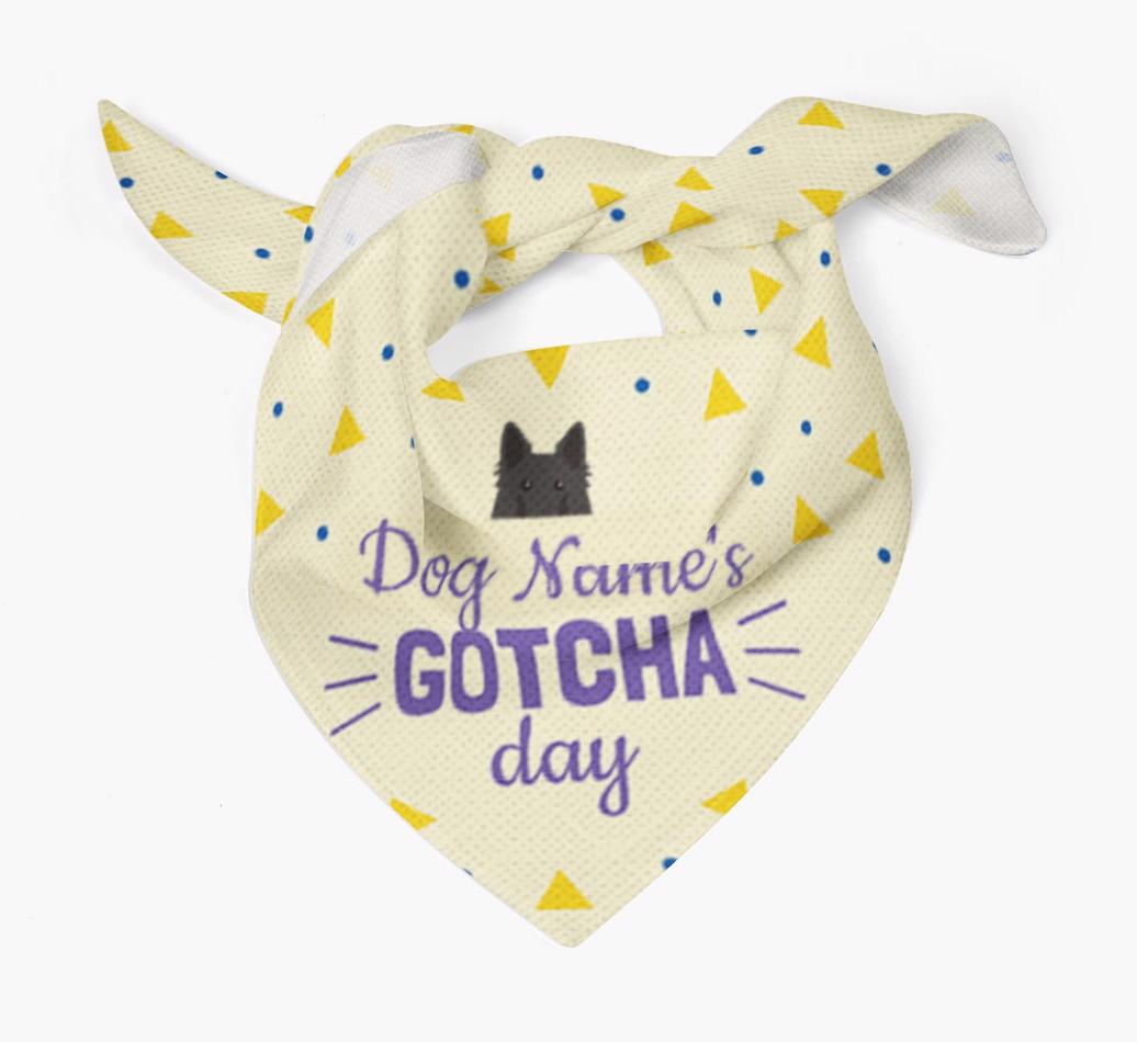 'Gotcha Day' - Personalized {breedFullName} Bandana