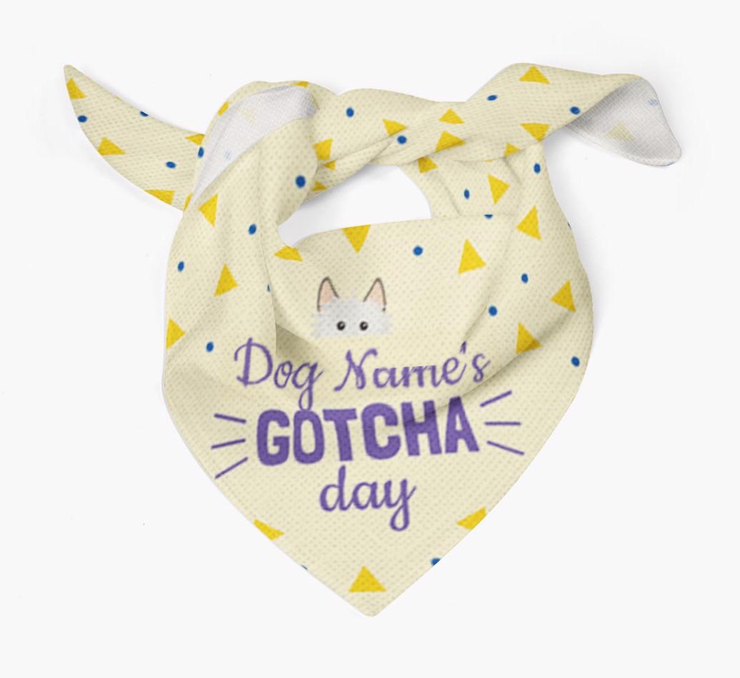 'Gotcha Day' - Personalized {breedFullName} Bandana